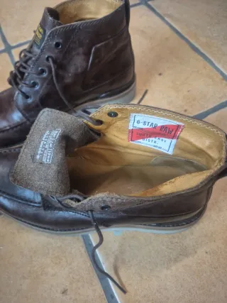 Botas G-Star RAW Piel Talla 41 Marrón