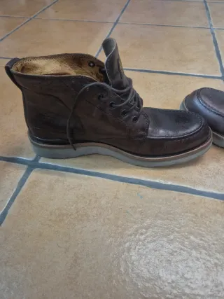 Botas G-Star RAW Piel Talla 41 Marrón