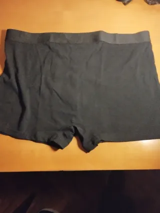 Calzoncillos hombre negros. 5 unidades