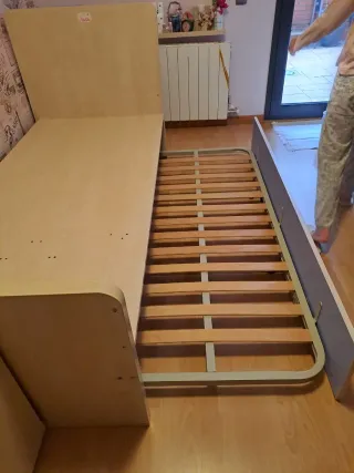 Cama nido con somier