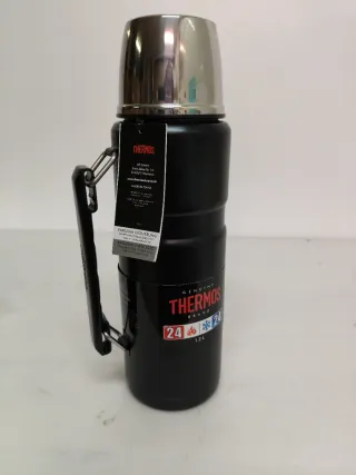 Termo Thermos King Acero Inoxidable Negro