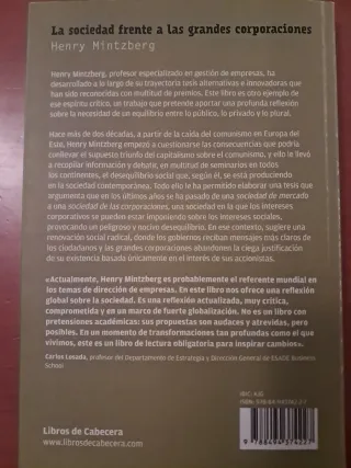 La sociedad frente a las grandes corporaciones ...