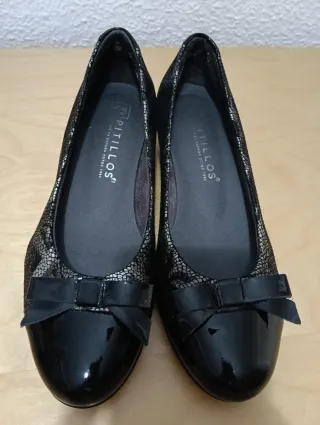 Zapatos bailarinas Pitillos Mujer Talla 36 Negro