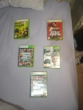 Lote 6 Giochi Xbox 360