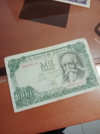 Billetes antiguos pesetas Banco de España