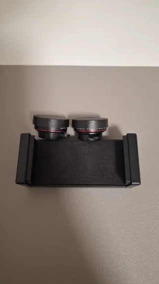 Set kit lenti fotocamera smartphone Selvim nero