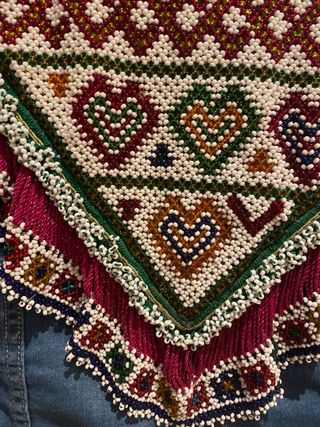 Chaqueta vaquera bordada