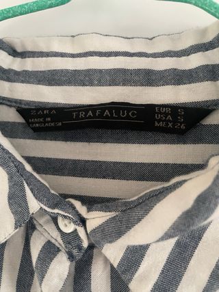 Camisa de rayas Zara