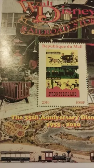 Hoja de sellos de Mali - Walt Disney lote 170