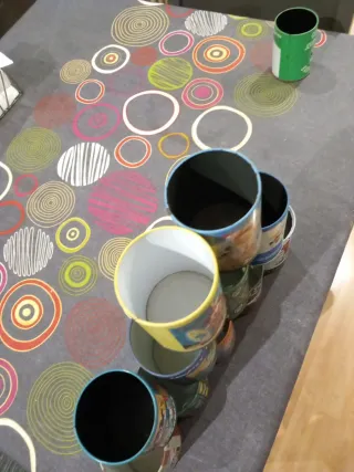 Latas antiguas lapicero coleccion