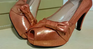 Zapatos Ana Roman Fiesta Tacón Plataforma