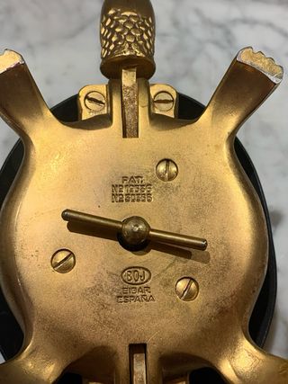 Timbre de tortuga decorativo