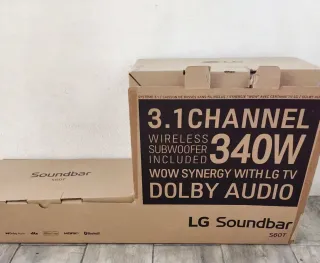 LG Soundbar S60T 3.1ch 340W Dolby Audio