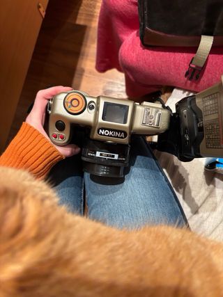 Cámara Vintage NOKINA NK4040 + Flash