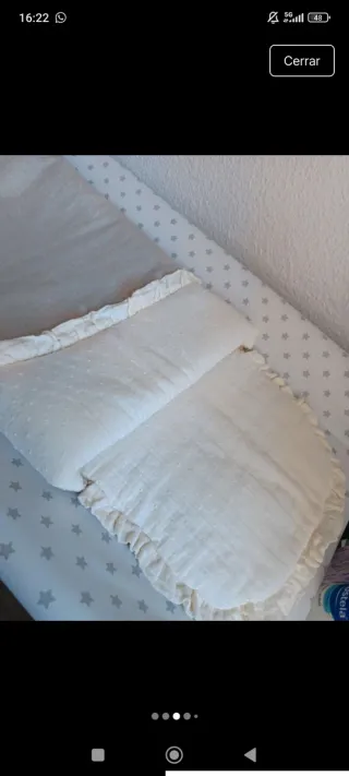 Sacco+bavetta per neonato plumeti beige chiaro 50€