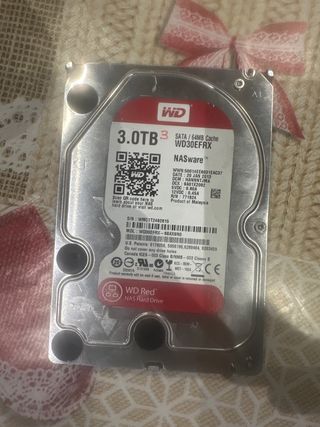 Disco Duro 3TB WD Red NAS