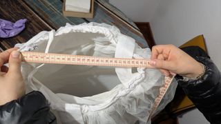 Cancán vuelo fallera blanco niña