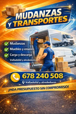 Mudanzas y trasportes Valladolid