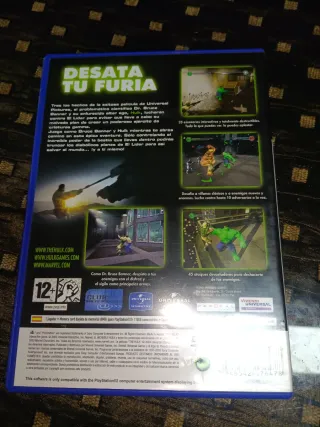 Hulk PS2 (PlayStation 2) Acción