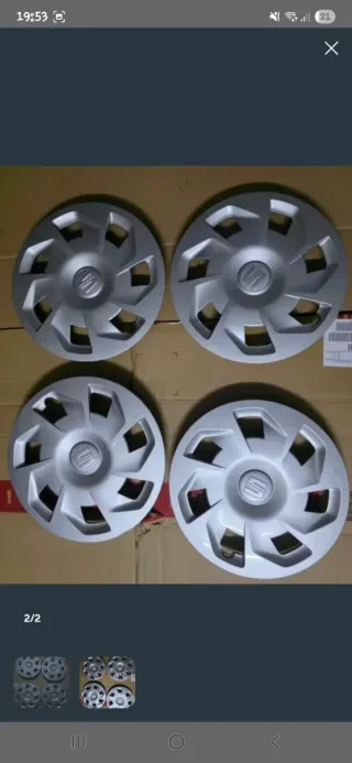 Tapacubos Seat originales 14"