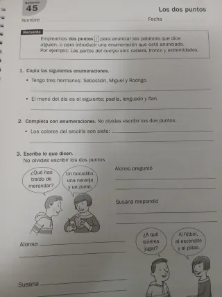Cuaderno actividades lengua tercero primaria