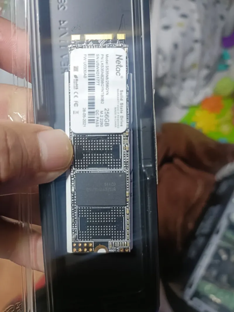 SSD Netac 256GB M.2 NVMe Windows 11