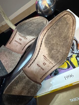 Zapatos Superglamourous Marrones Hechos en Italia