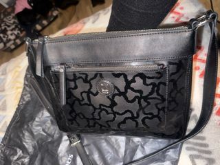 Bolso Tous Negro Nuevo Auténtico