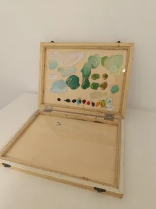 Paleta madera cristal