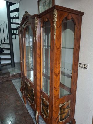 Vitrina antigua madera