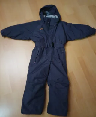 Mono de nieve infantil azul