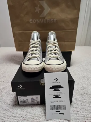 Zapatillas Converse Chuck Taylor All Star Plata