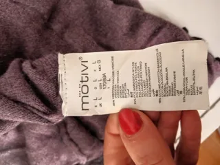 Vestito Motivi Viola Taglia L