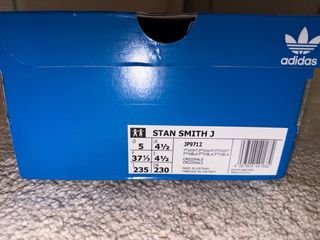 Adidas Stan Smith J Tênis Tamanho 37.5