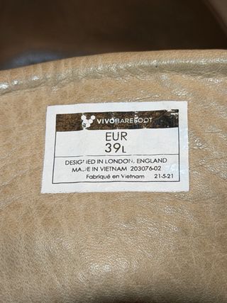 Vivobarefoot Stivali Marroni Tg 39