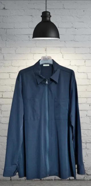 Camicia/Giacca Zip Imperial Blu XL