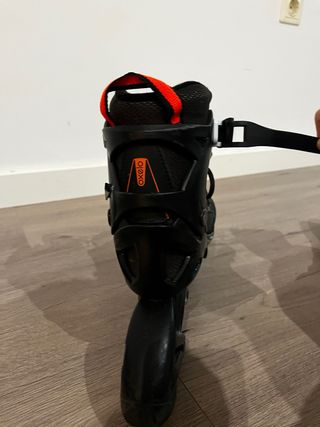 Patines negros con bolsa