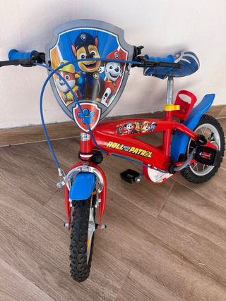 Bicicleta Patrulla Canina 3-5 años sin estrenar