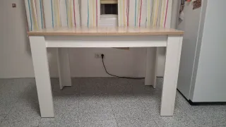 Mesa de comedor extensible madera