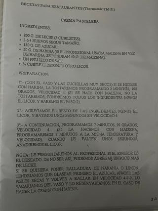 Cocina Entusiasta Thermomix Otros Cientos Recetas