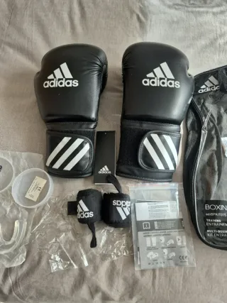 Guantes Boxeo Adidas 10oz Negros