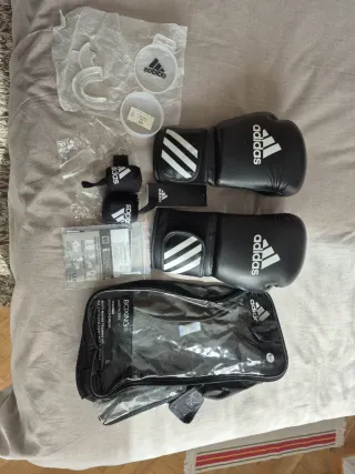 Guantes Boxeo Adidas 10oz Negros