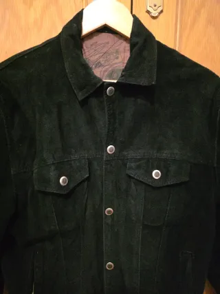 Cazadora de piel unisex