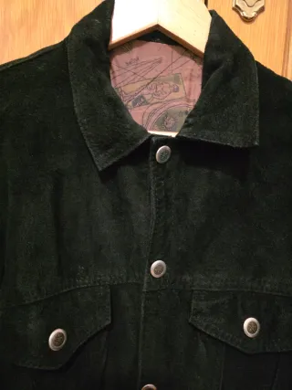 Cazadora de piel unisex