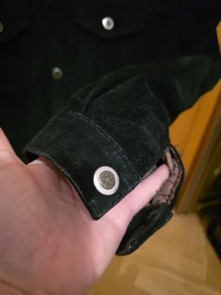 Cazadora de piel unisex