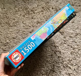 Puzzle Mapa Mundi 1500 Piezas Educa