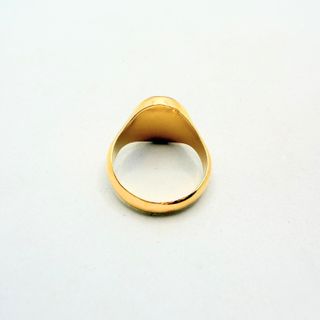 Sello de oro de 18k piedra, 3.87 g, T-18.