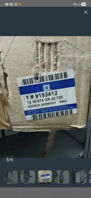 FARO OPEL OMEGA HELLA