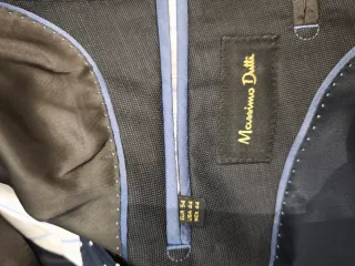 Traje Massimo Dutti Azul Verano