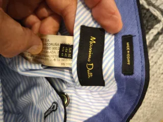 Traje Massimo Dutti Azul Verano